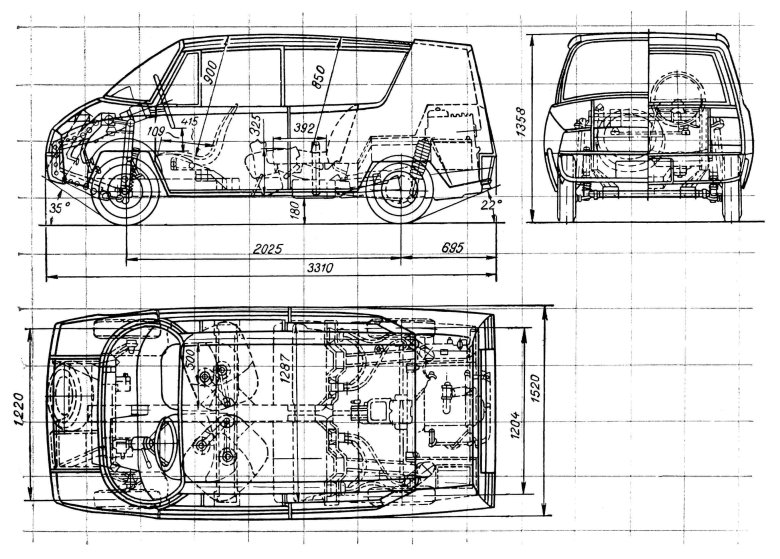 Компоновка автомобиля