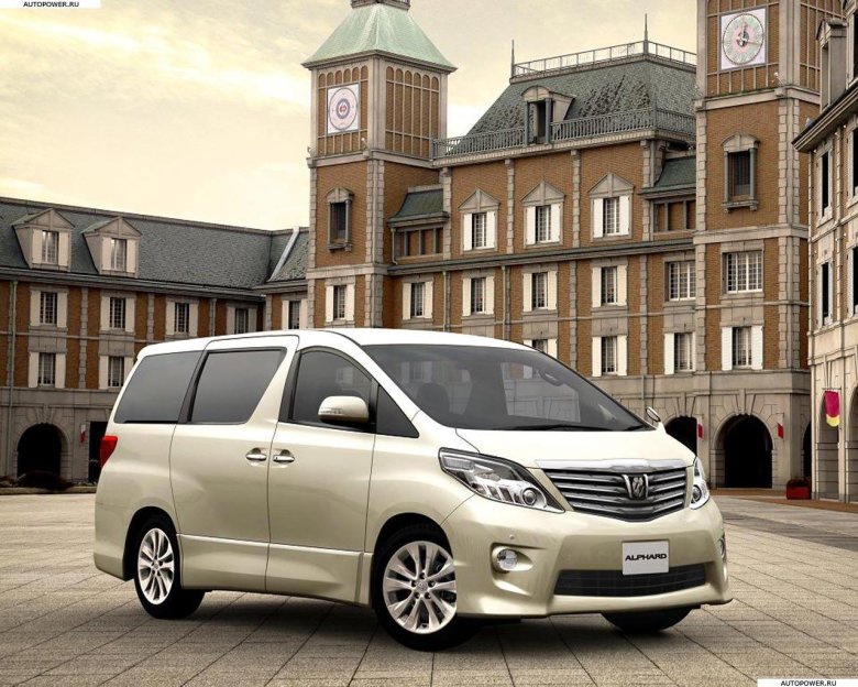 Тойота альфард 2008