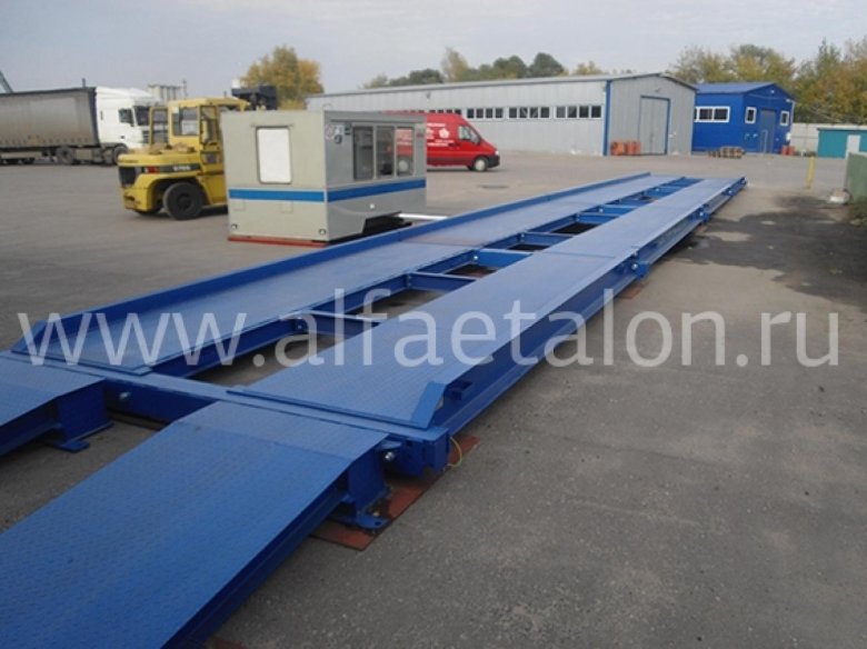 Автомобильные весы 80 тонн