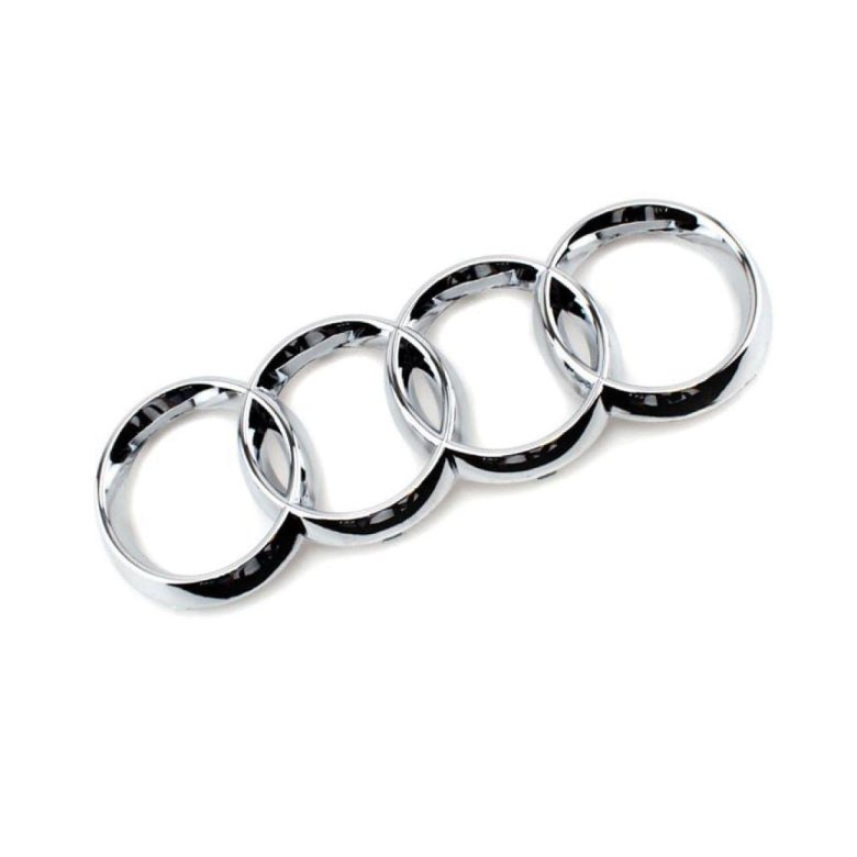 Наклейка ауди значок