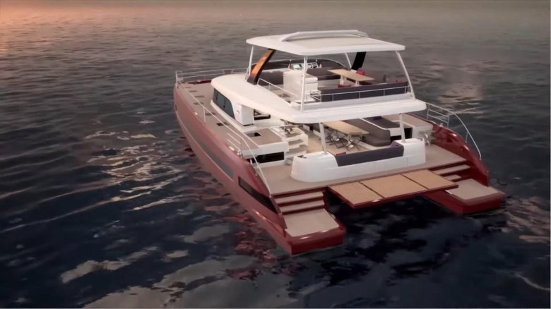 Моторный катамаран лагуна 630