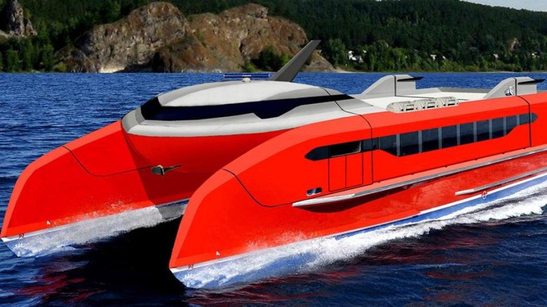 Скоростной катамаран