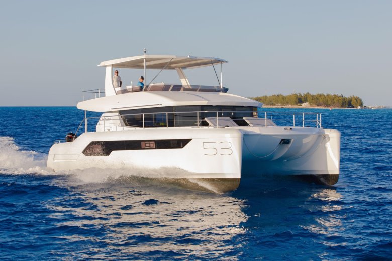 Leopard 53 power catamaran