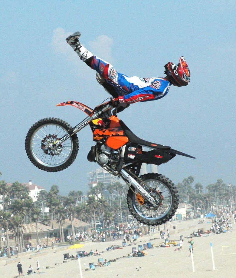 Мото фристайл на мотоциклах