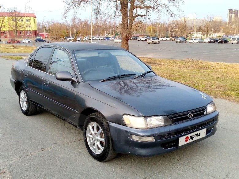 Toyota corolla viii (e110) рестайлинг