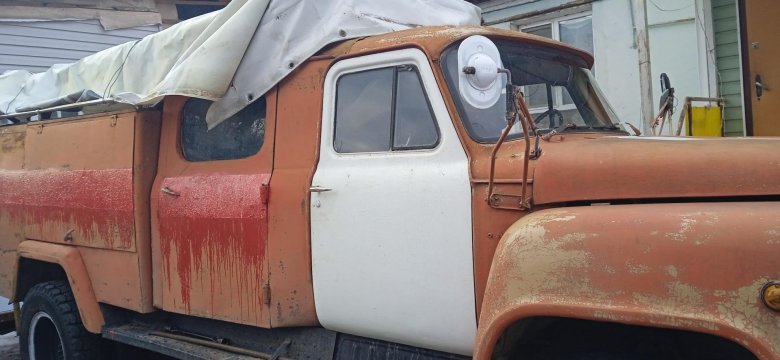 Газ 53 пожарный