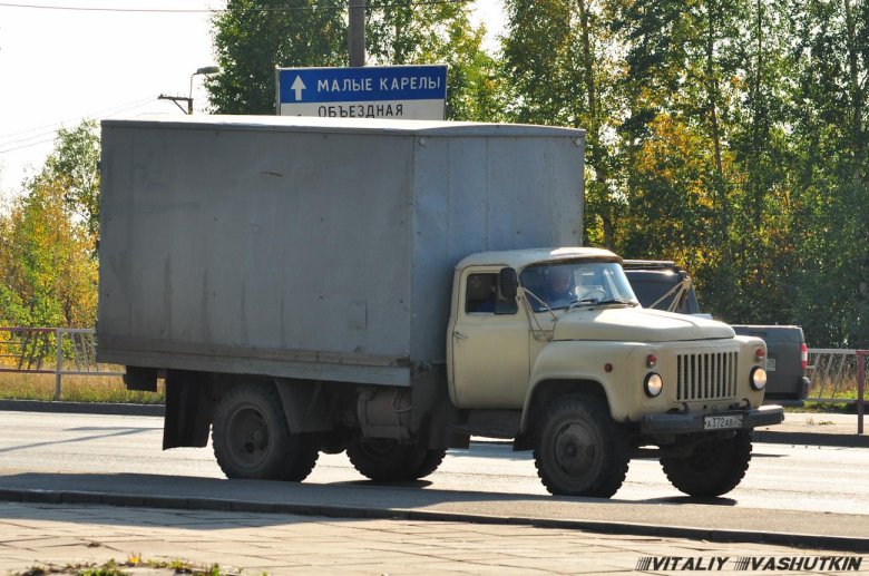 Газ 53 фургон грузовой