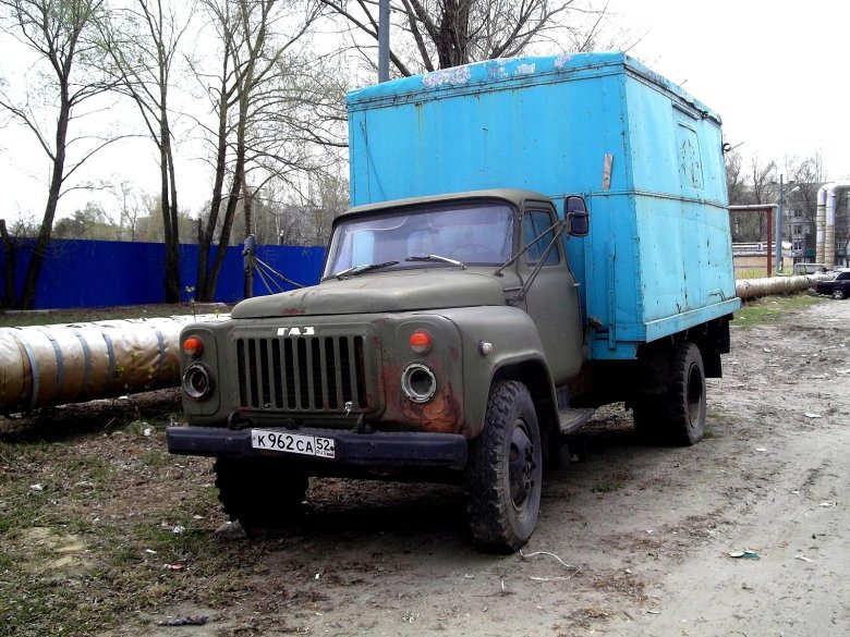 Газ 52 будка