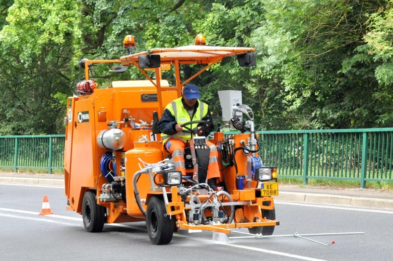 Хоффман разметочная машина