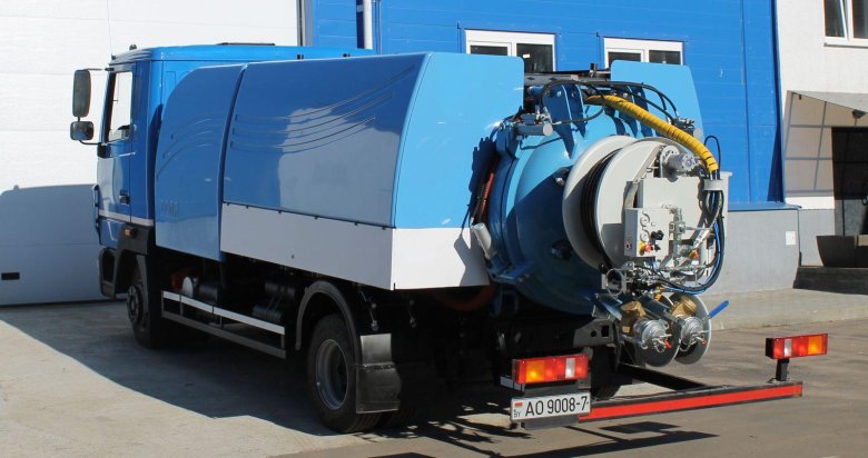 Каналопромывочная машина бмз