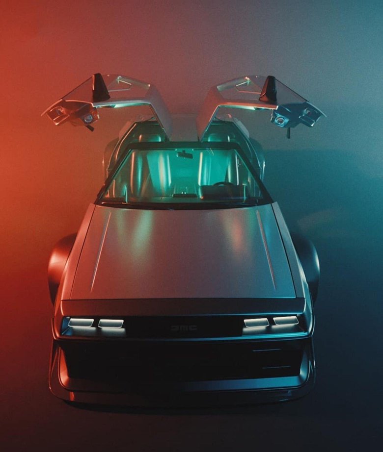 Делориан назад в будущее