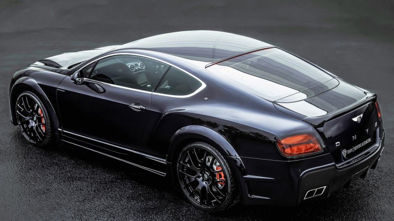 Bentley continental gt 2014 черный