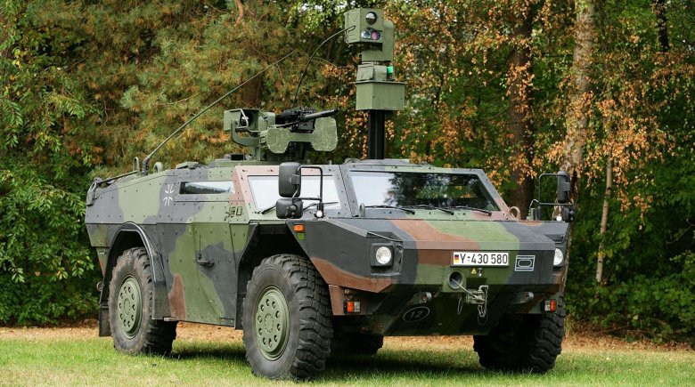 Fennek бронеавтомобиль