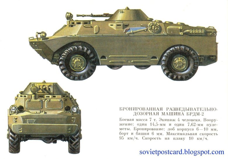 Боевая машина брдм-2