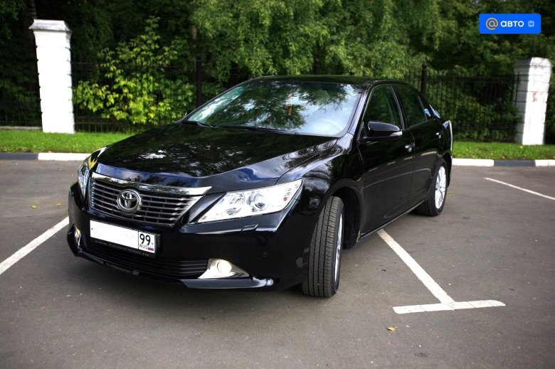 Тойота камри 50 черная