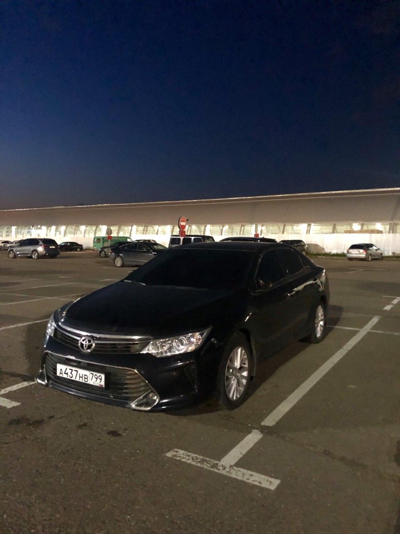 Toyota camry 55 3.5 black