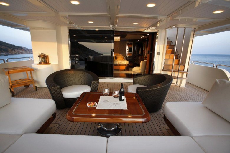 Яхта интерьер