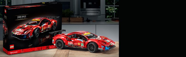 Lego ferrari 488 gte af corse 51