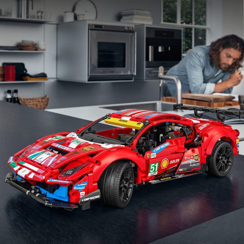 Technic ferrari 488 gte af corse 51