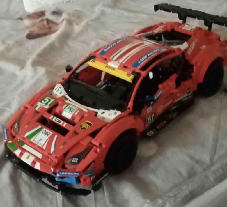 Lego technic 42125 ferrari 488 gte \ af corse #51\