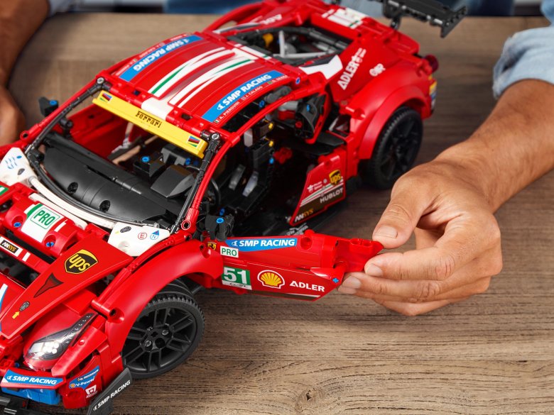 Lego technic 42125 ferrari 488 gte \ af corse #51\