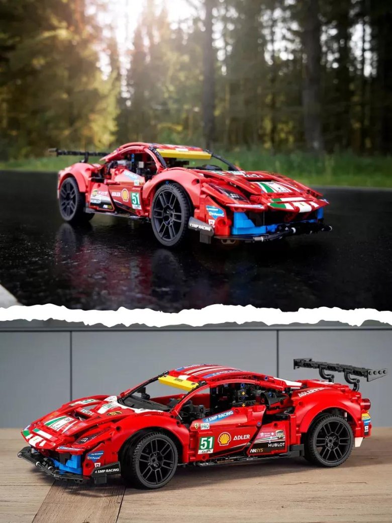 Конструктор машина ferrari 488 gte af corse 51 sy 8613