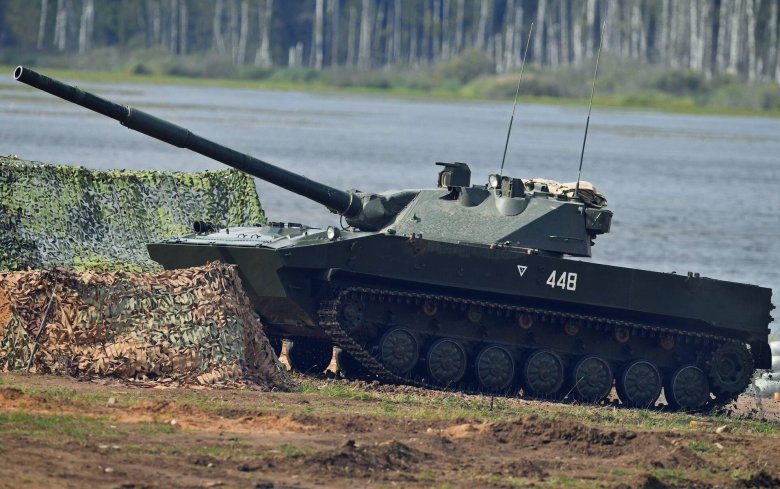 Легкий танк спрут-сд 2с25