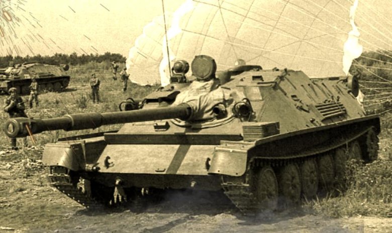 Асу-85 авиадесантная сау калибр 85-мм
