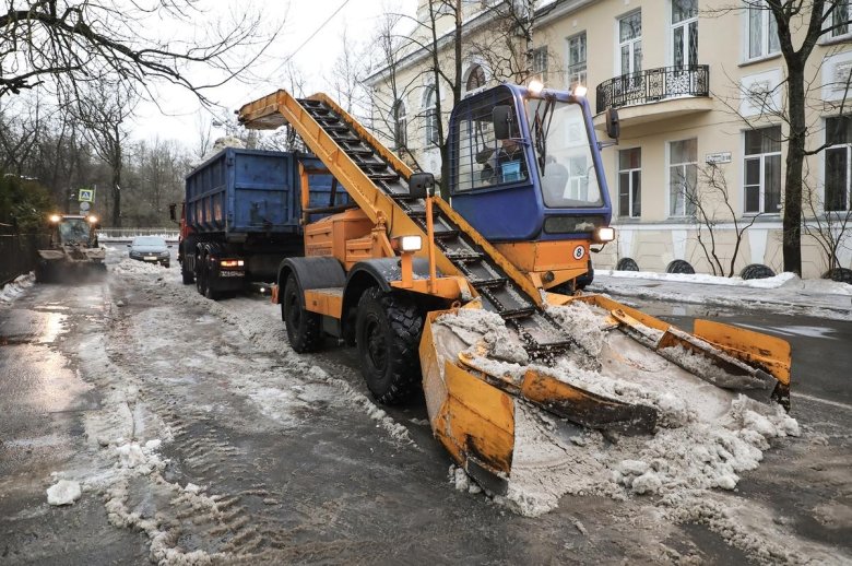 Уборка снега в спб