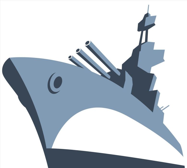 Корабль вмф россии вектор