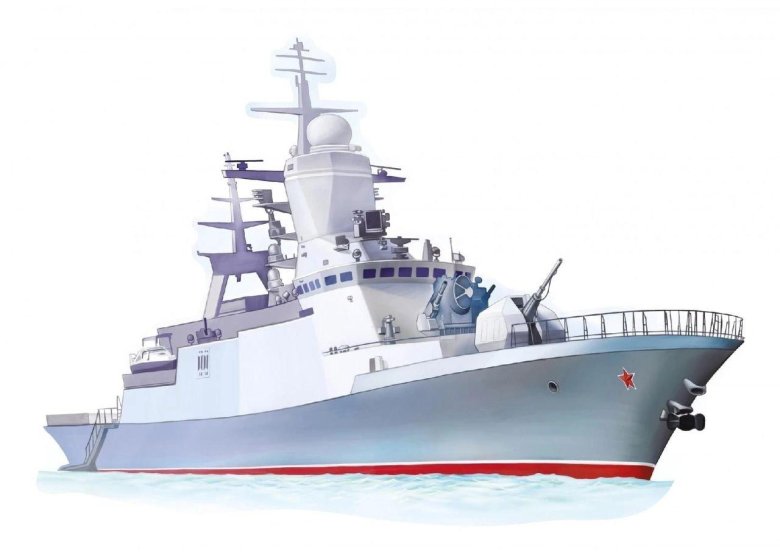 Корабль военный российский