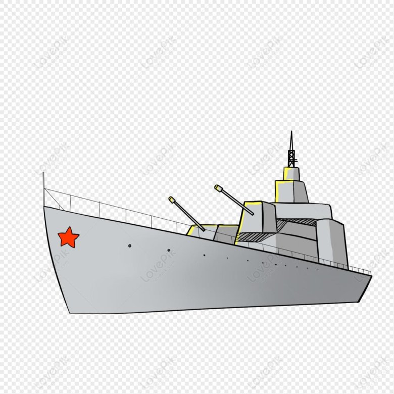 Военный корабль детский рисунок