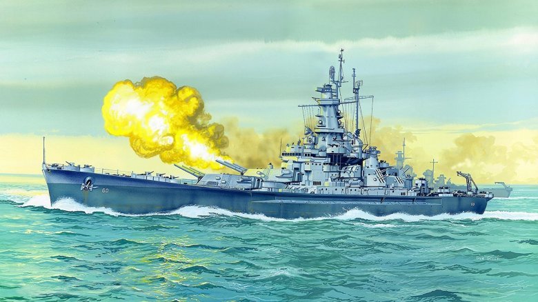 Военный корабль линкор миссури