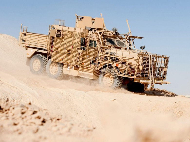 Британский mrap mastiff