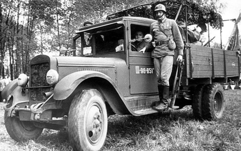 Грузовик газ аа