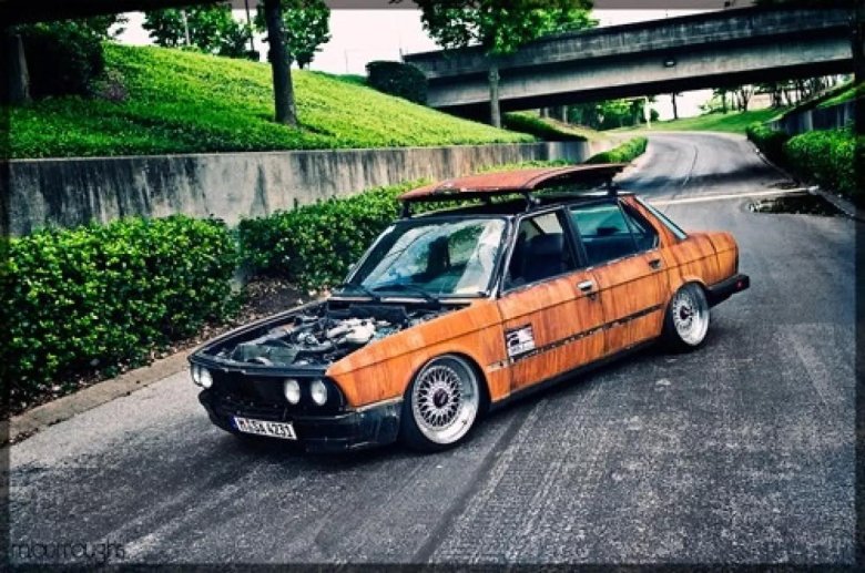 Bmw e28 rusty