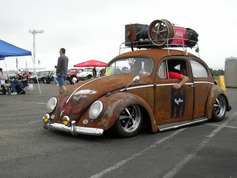 Vw beetle rat rod