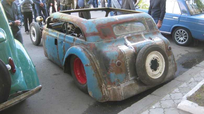 Москвич 401 rat rod