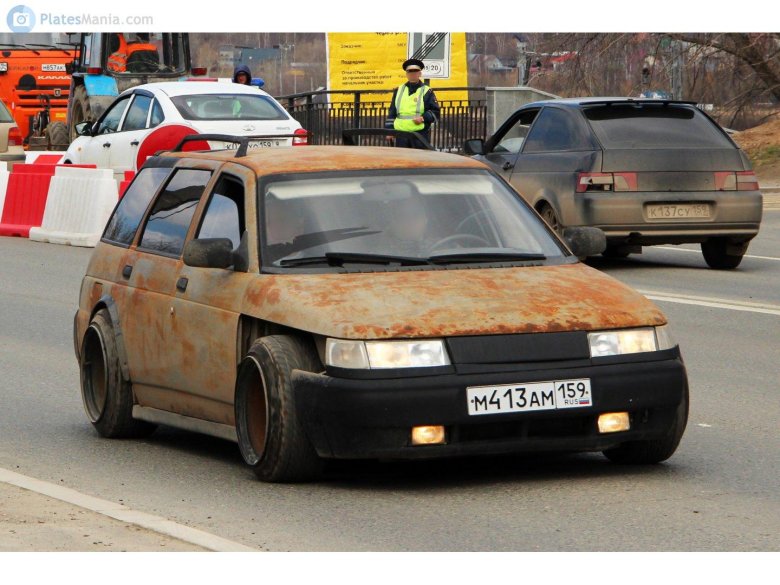 Ваз 2110 rat look