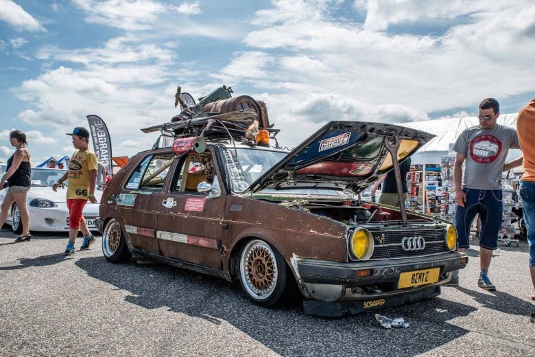 Vw golf 2 rat look