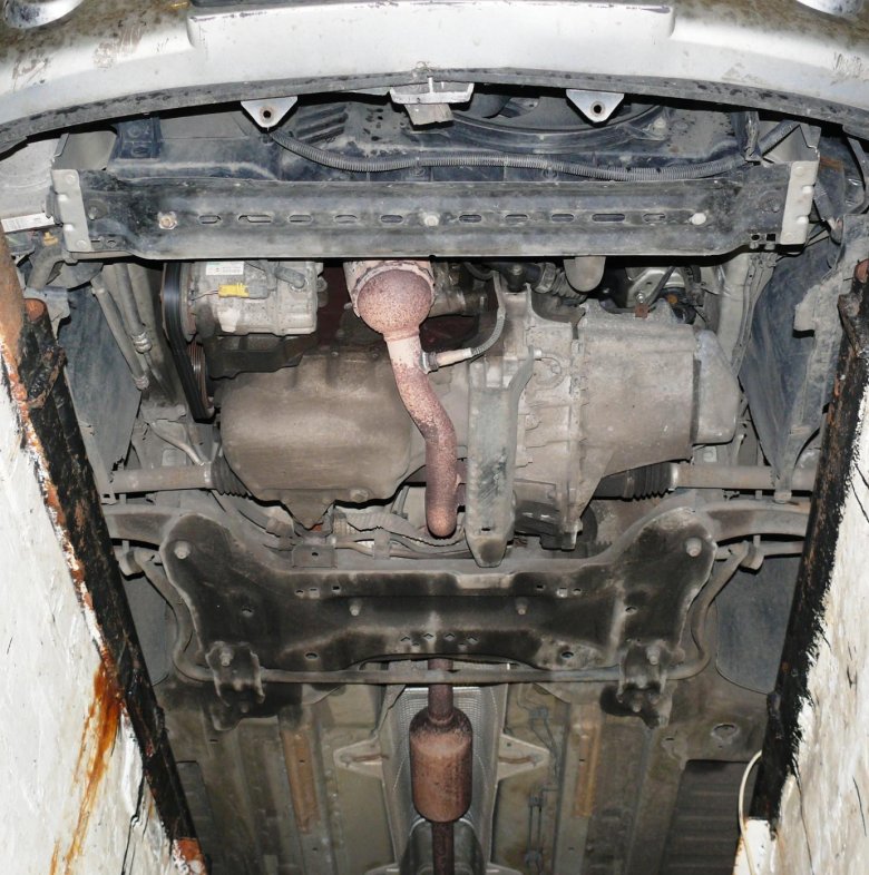 Защита днища пежо 307