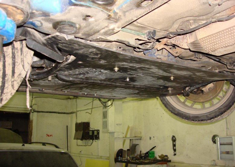 Днище автомобиля