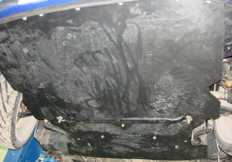 Защита двигателя тойота королла 120