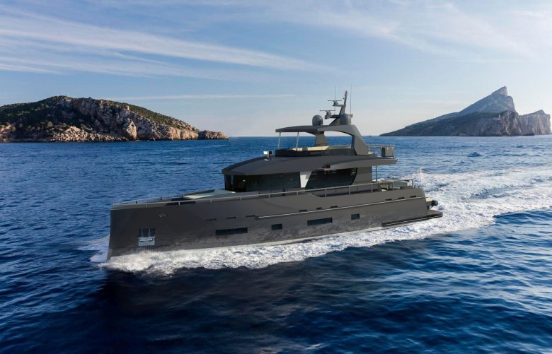 Яхта беринг 70