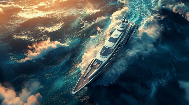 Роскошная яхта