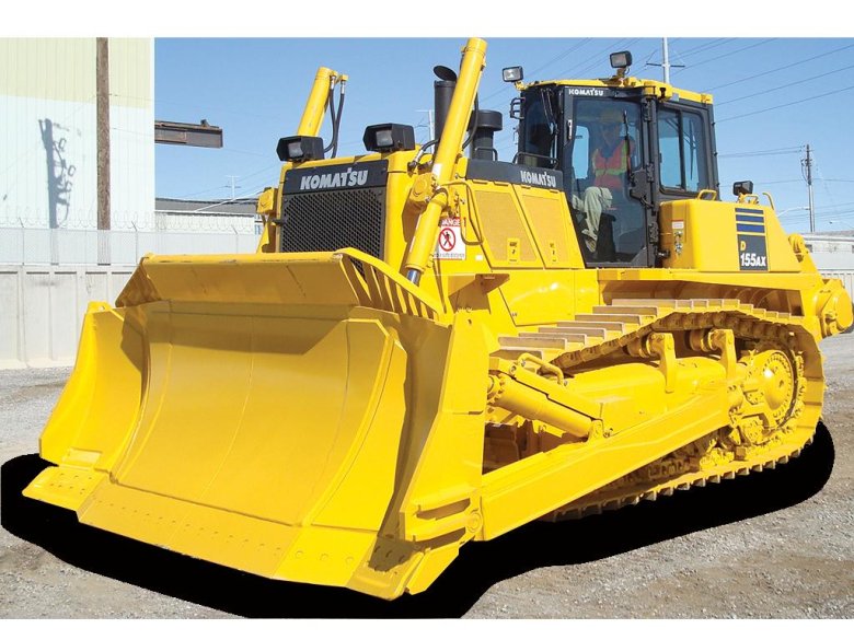 Бульдозер komatsu d155ax