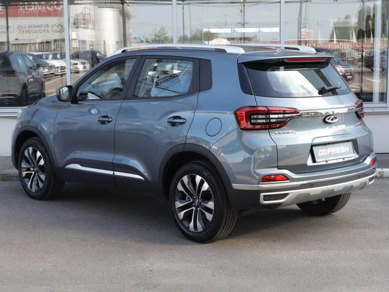 Chery tiggo 4 серый