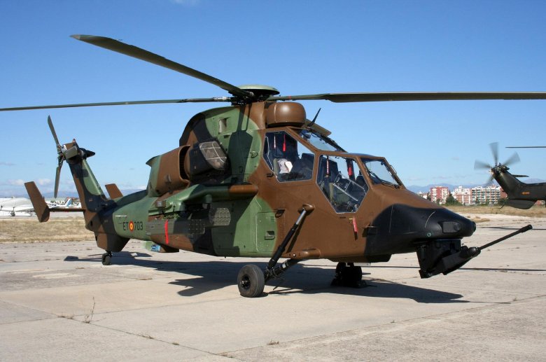 Вертолёт еврокоптер тайгер