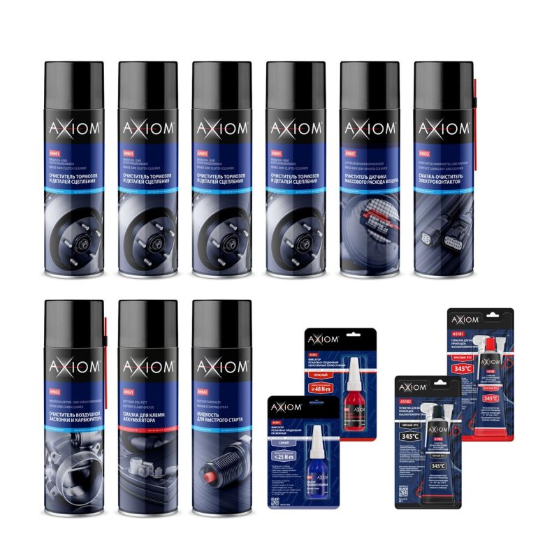 Axiom очиститель деталей тормозов