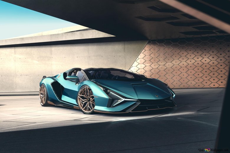 Ламборджини sián roadster 2021